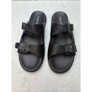 Man's Sandals Calvin Klein 11 Leather Shoes